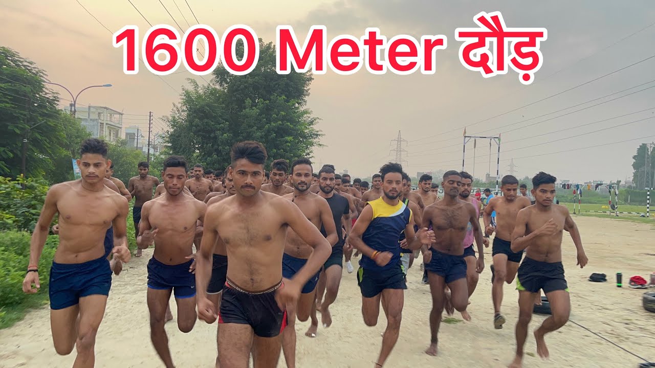 1600 Meter दौड़💯Viral Video अग्निवीर Indian Army 1st Batch 1600Trial Kanpur Physical Academy#viral