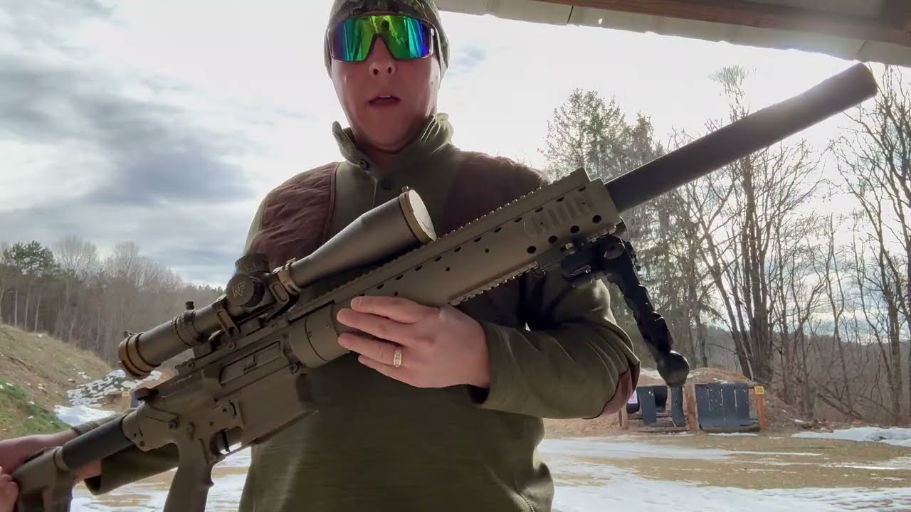 MK12 Mod H 7.62 Газовый блок отрегулирован