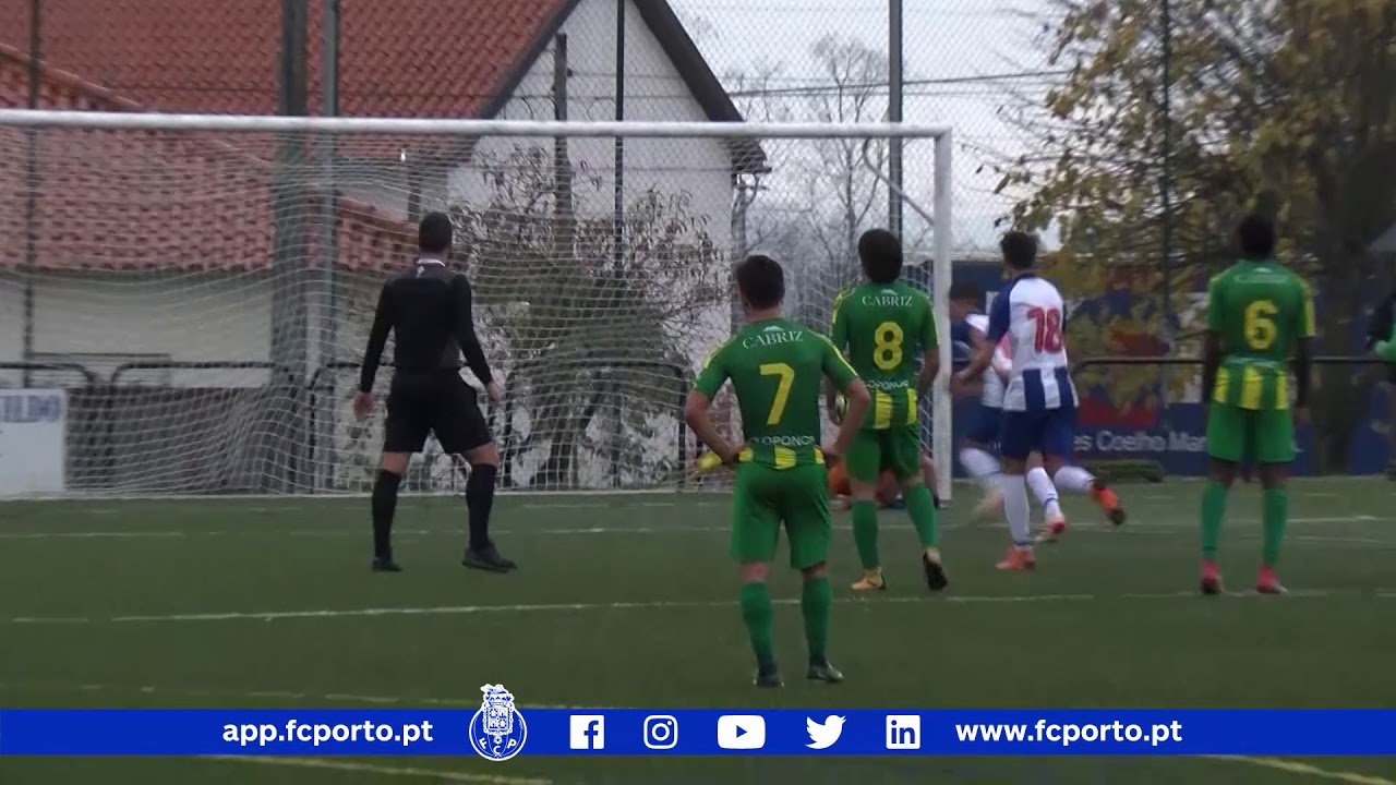 Formação: Sub-17 - Tondela-FC Porto, 4-3 (CNJB, 1.ª fase, 11.ª j., 18/11/18)