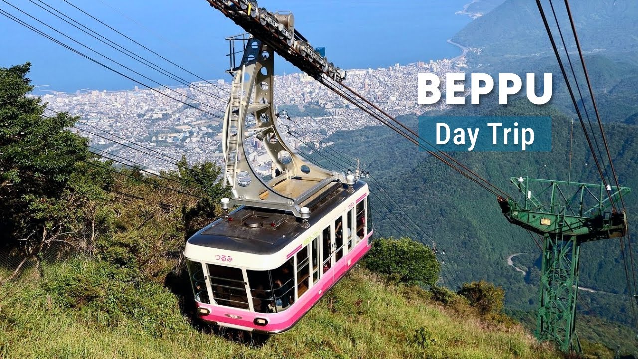 Solo Day Trip in Beppu Japan: HELL Tours, Crazy Foods & Animal World!