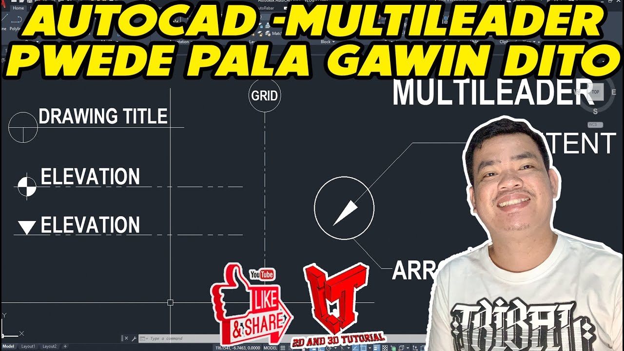 AUTOCAD-MULTILEADER PWEDE PALA GAWIN DITO