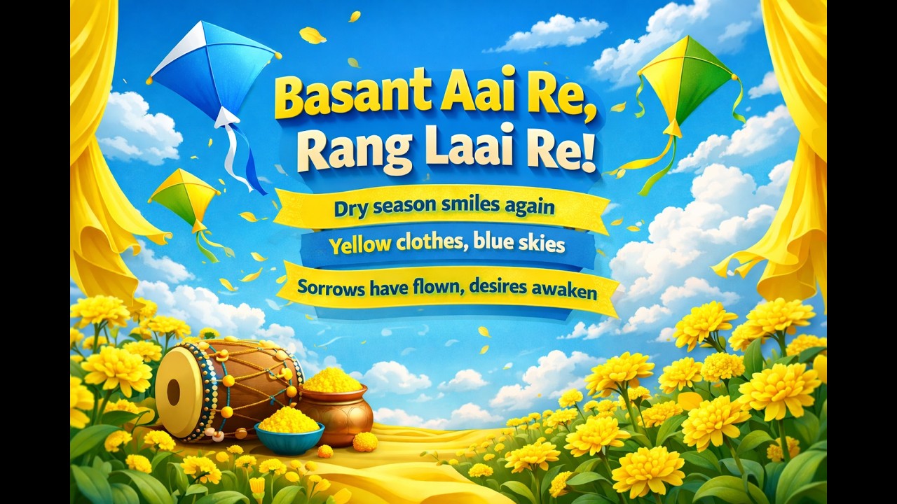 Basant aai re, rang laai re