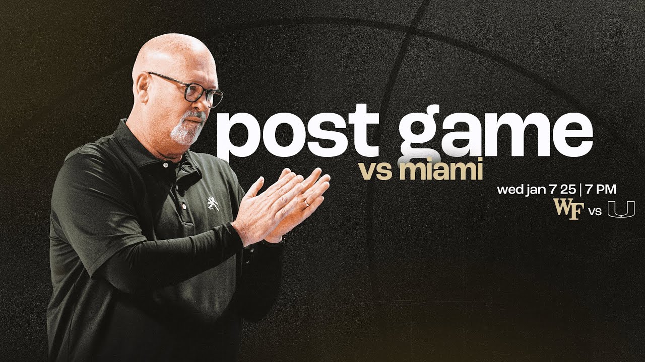 Steve Forbes - Postgame Presser vs. Miami