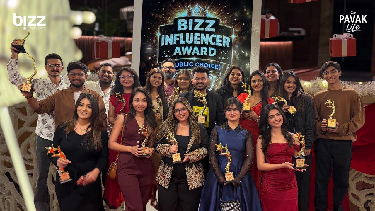 Bizz Influencer Award Rajkot Full Vlog | The Pavak Life