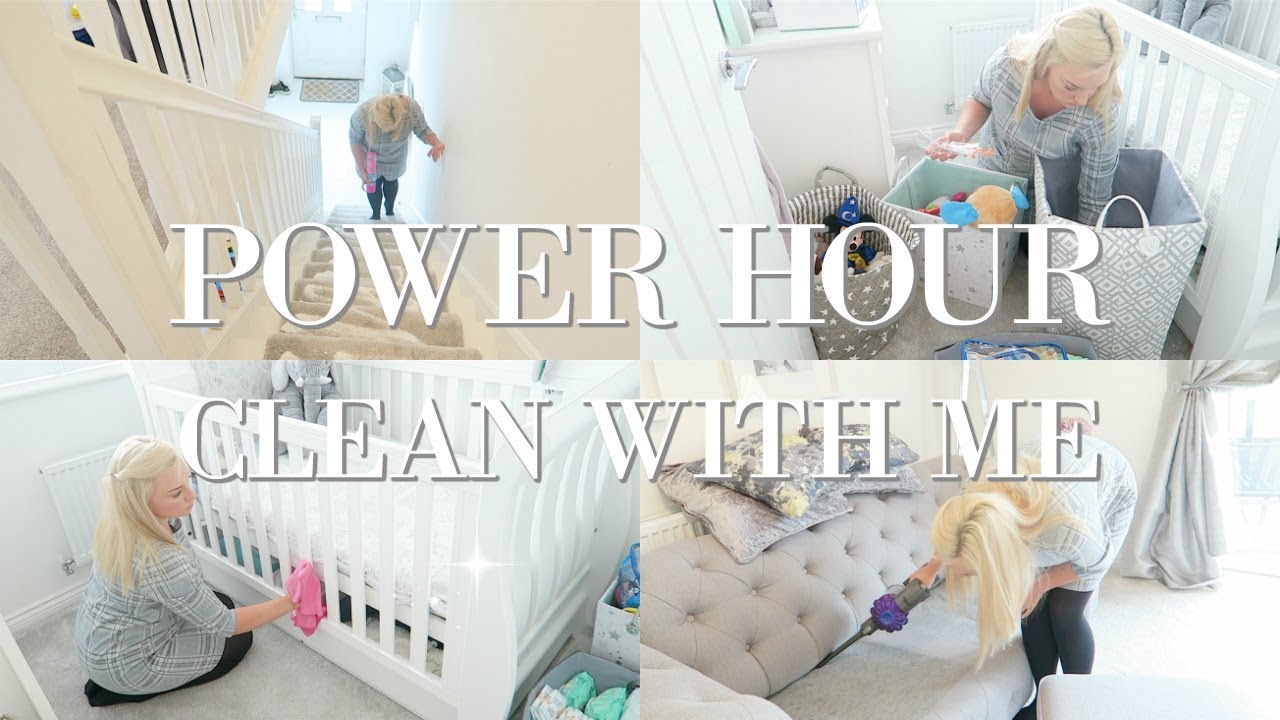 POWER HOUR CLEAN WITH ME | SPEED CLEANING MOTIVATION SAHM | MRS SMITH & CO.