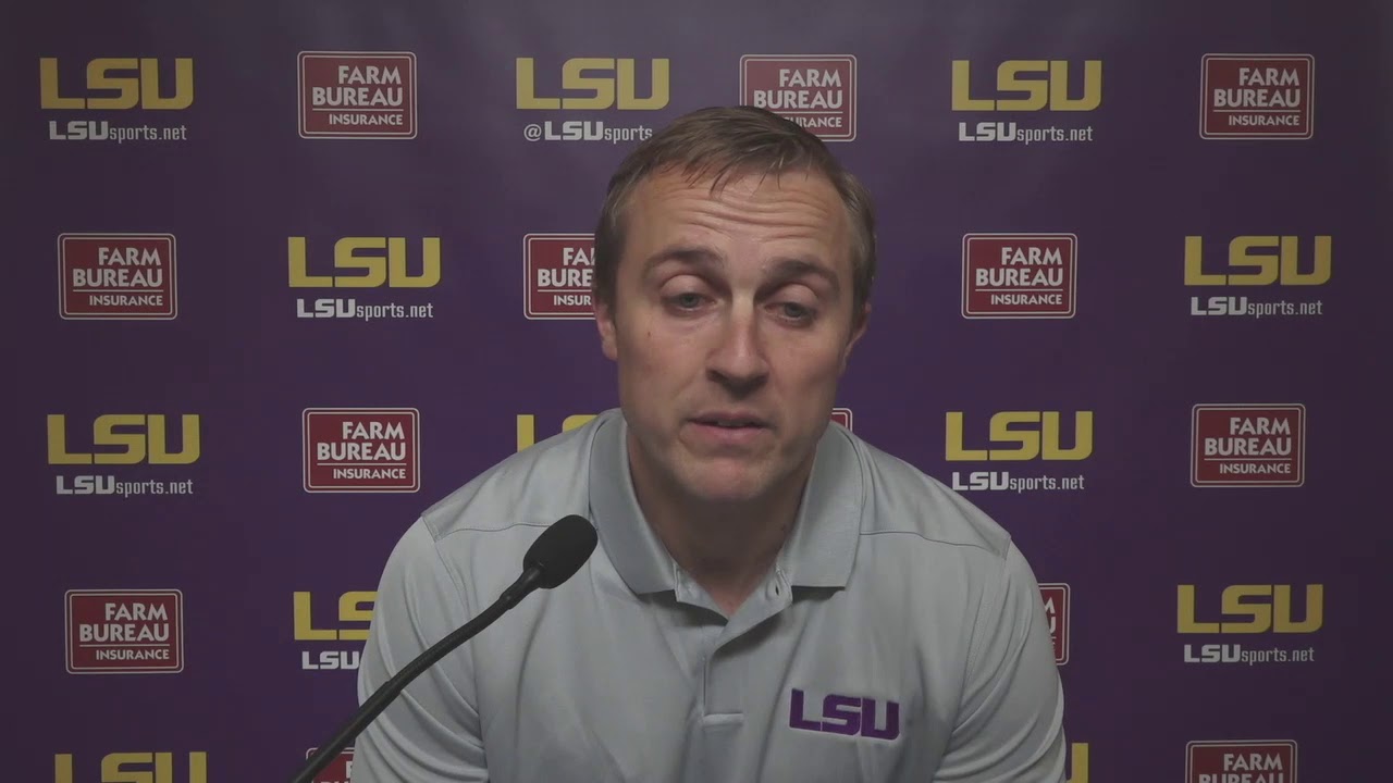 LSU football introduces Jake Peetz as offensive coordinator (1/13/21)