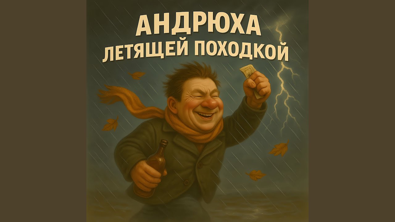 Андрюха летящей походкой