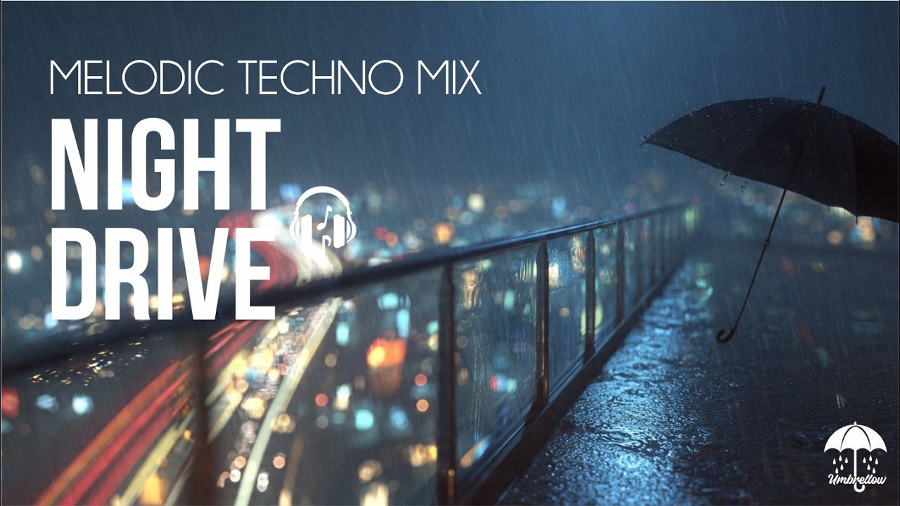 Melodic Techno Mix | Late Night Drive In Heavy Rain: Tale Of Us, Anyma, Adriatique, Colyn, Afterlife