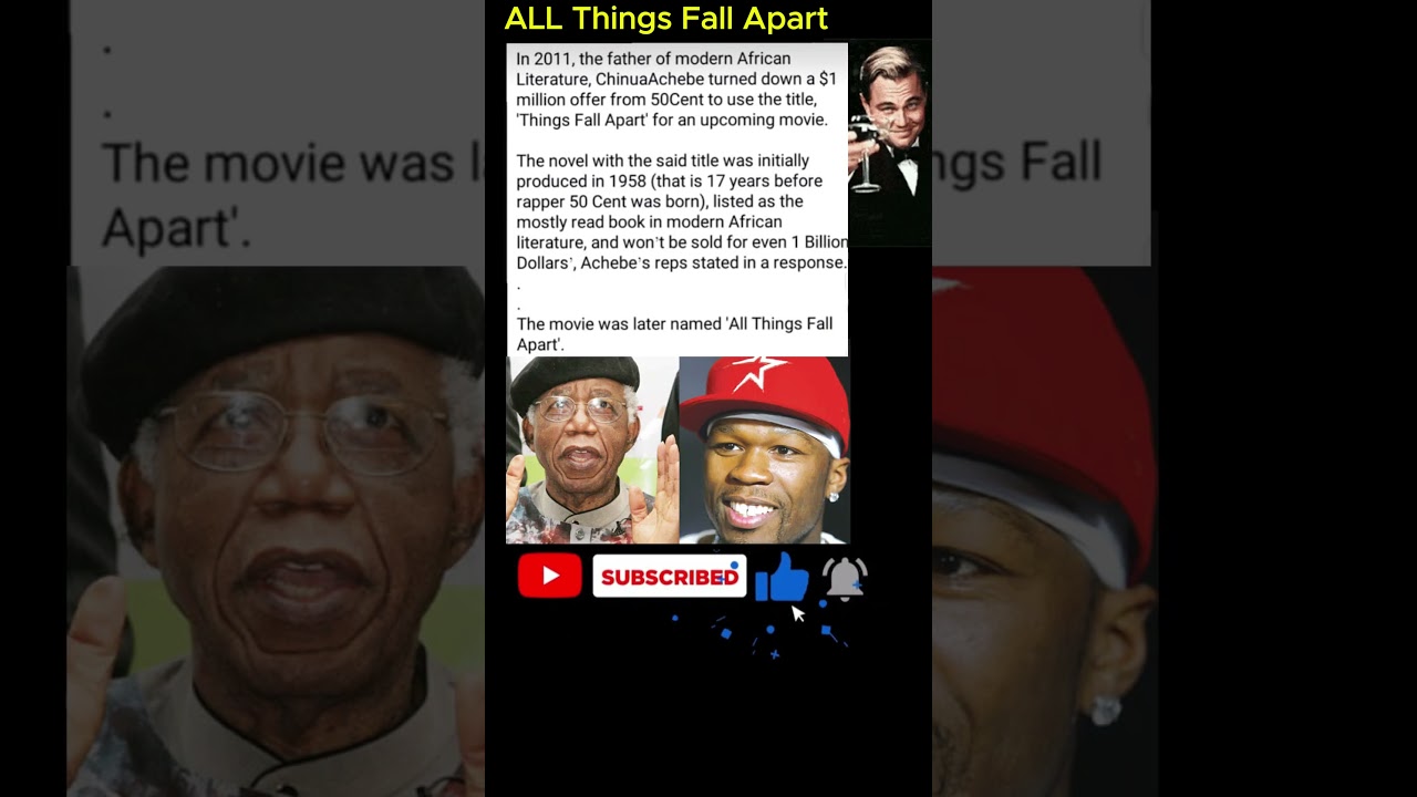 🔥 How Chinua Achebe REJECTED $1 Million From 50 Cent | A Bold Move for Integrity 📚💸