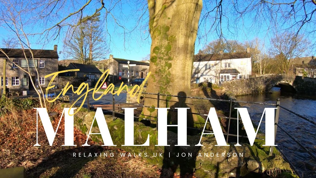 Malham Village & Malham Cove | Walk From This Beautiful Village To The Cove | Yorkshire Dales 4K