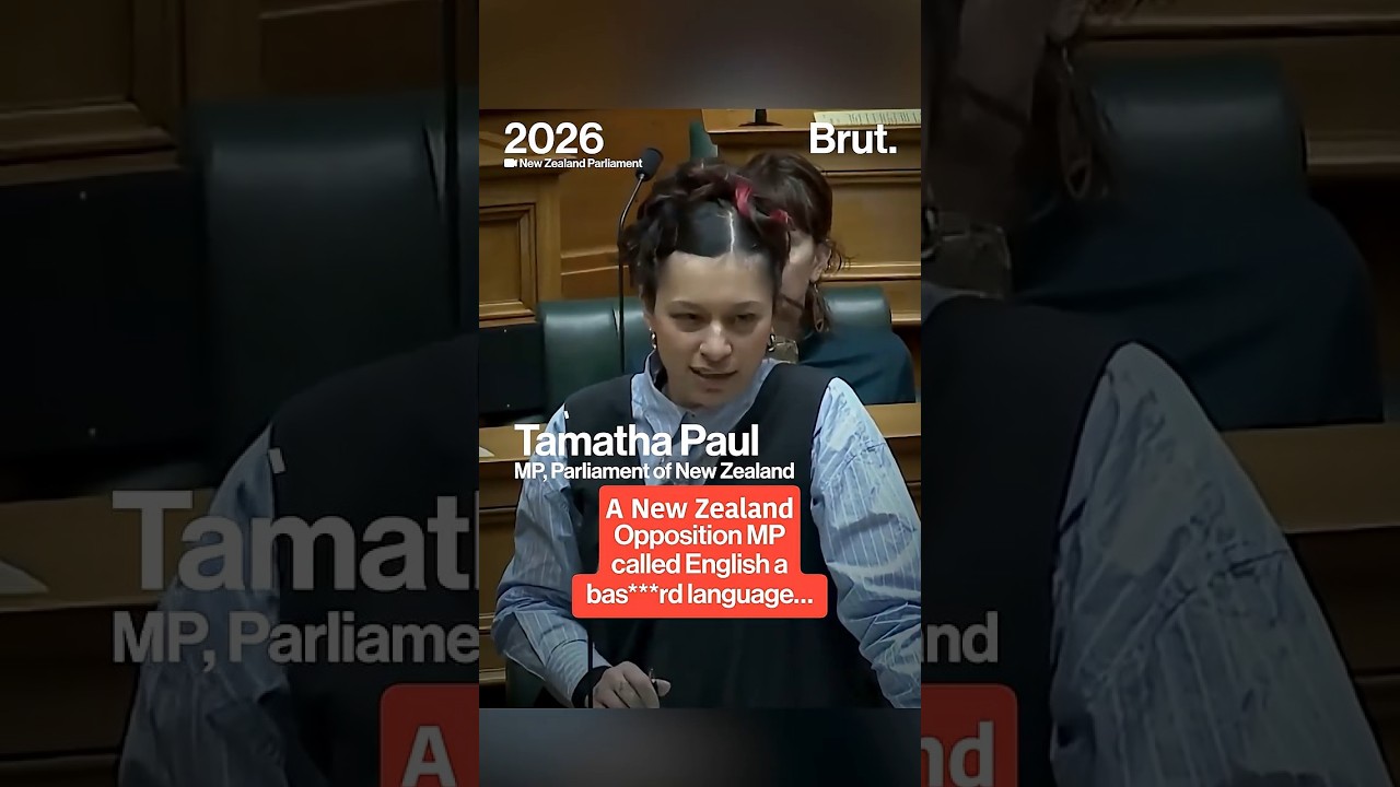 NZ&rsquo;s Opposition MP calls English a &ldquo;bast**d&rdquo; language; speech goes viral