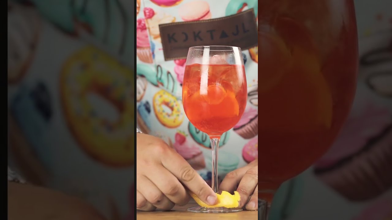 Aperol Spritz w 30 sekund. Najlepszy przepis 👌