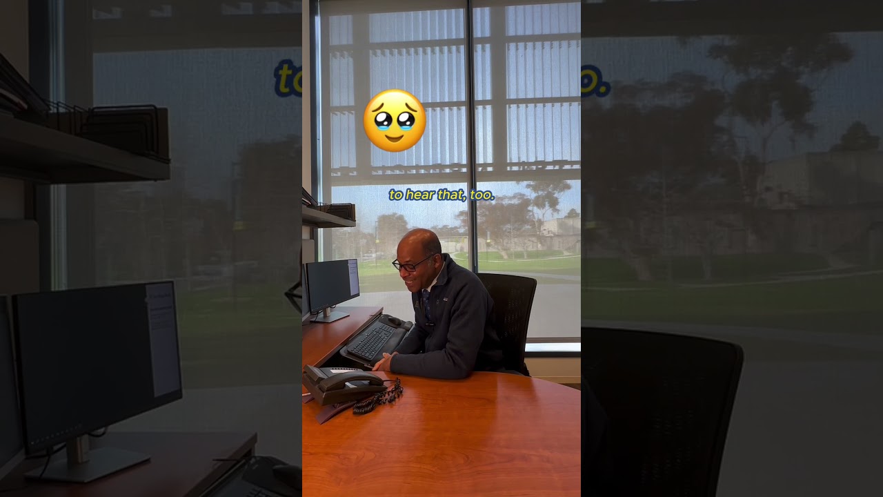 Behind-the-scenes: Our Associate Dean of Admissions and Student Affairs makes acceptance calls! 📞