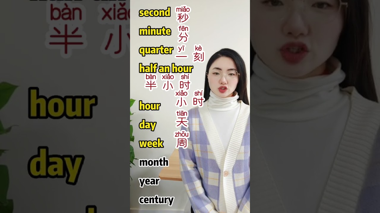Time in Chinese #chinese #mandarin #time