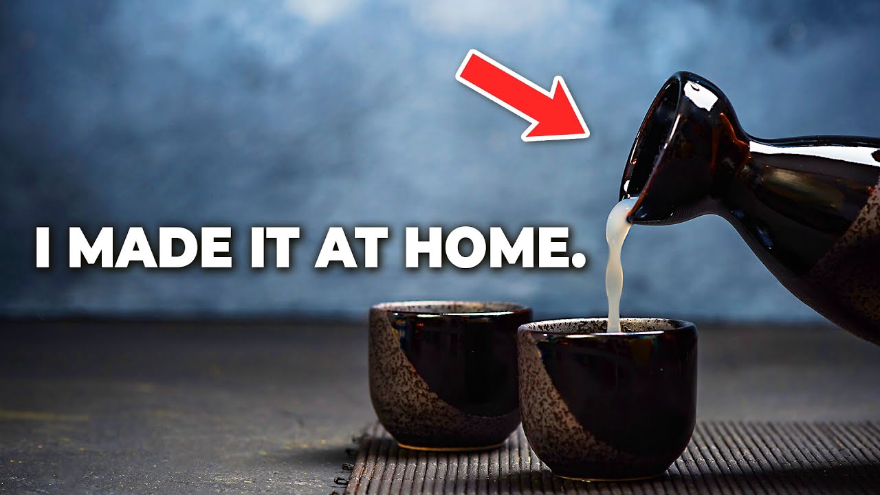 I Made the MOST DELICIOUS Sake at Home.