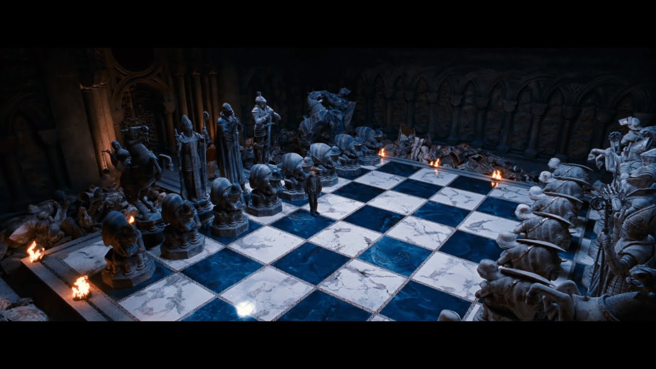 Wizard's Chess - Harry Potter And The Philosopher's Stone