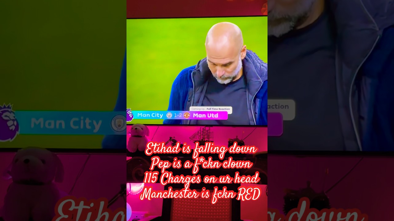 #manchesterderby #amorim #guardiola #etihad #premierleague #amad #manchesterunited