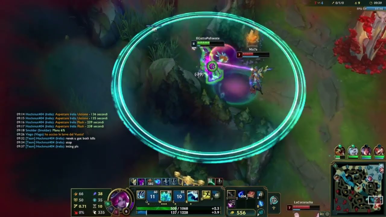 Road to platino con Nami holy water n°2 - League of Legends
