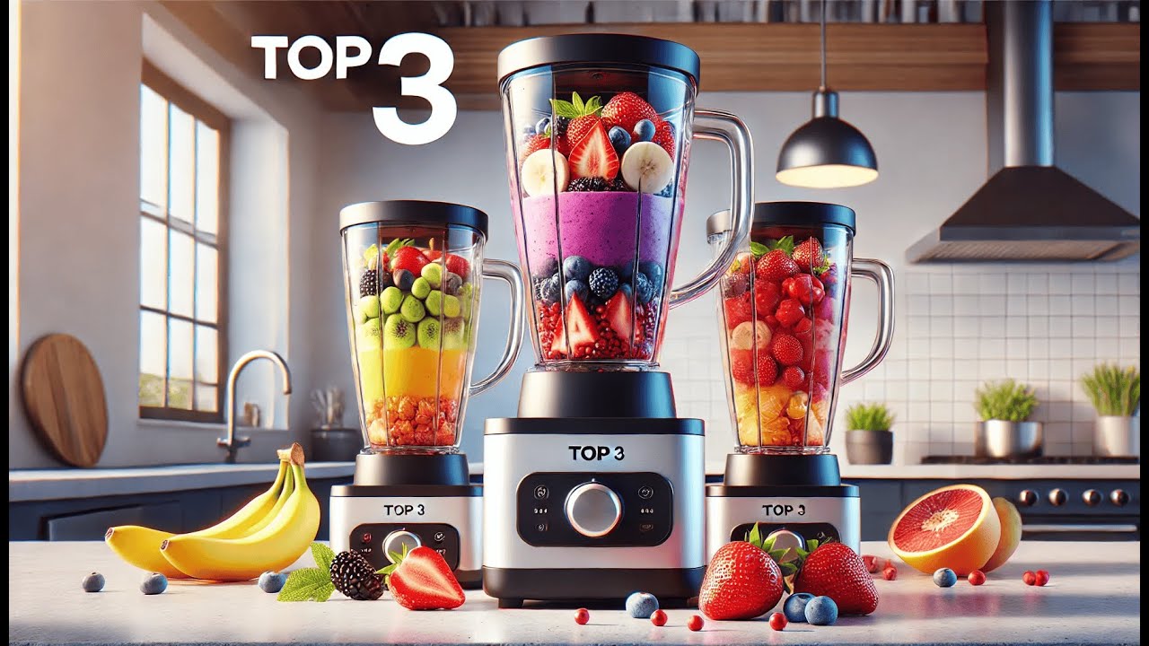 TOP 3 MEILLEUR BLENDER 2024 🍹 | TOP MIXEURS HAUTE PERFORMANCE POUR SMOOTHIES ET PLUS 💪