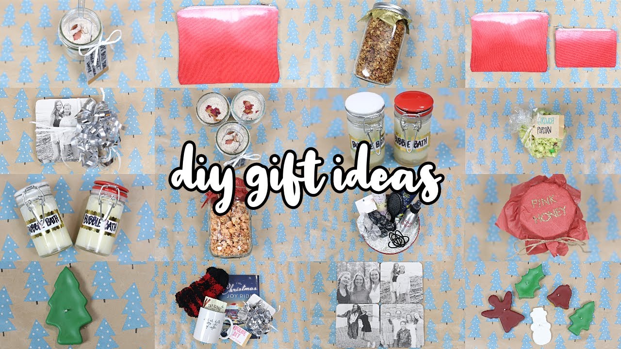 10 DIY Christmas Gifts For Everyone on Your List!! + GIVEAWAY