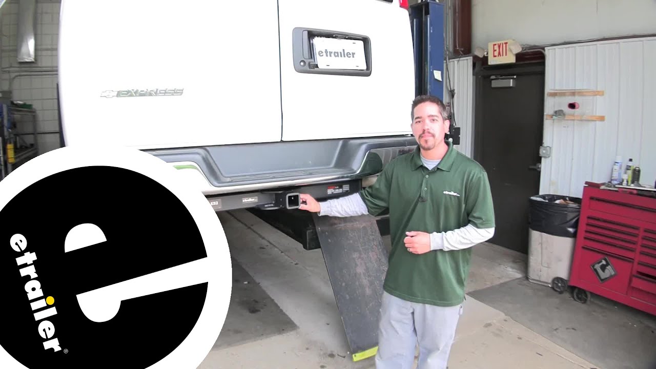 etrailer | Install: Curt Trailer Hitch Receiver on a 2019 Chevrolet Express Van