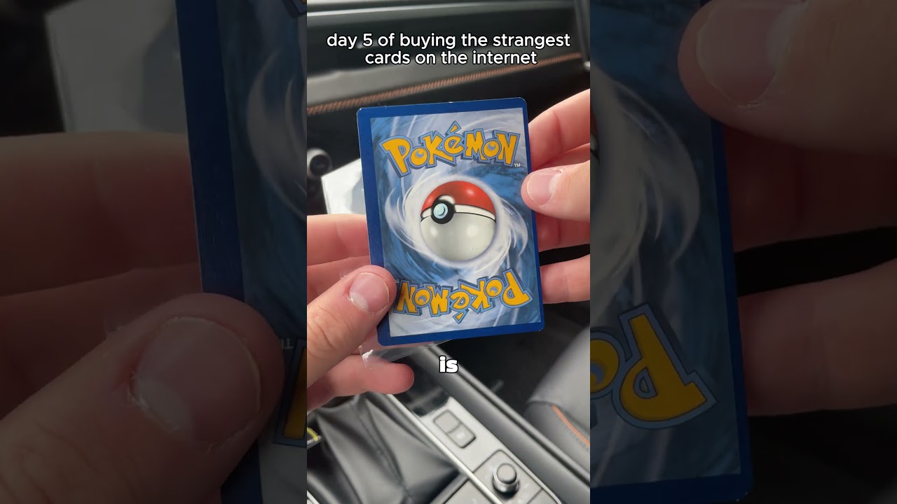 Я купил редчайшую бракованную карту Pok&eacute;mon со смещенным центром...