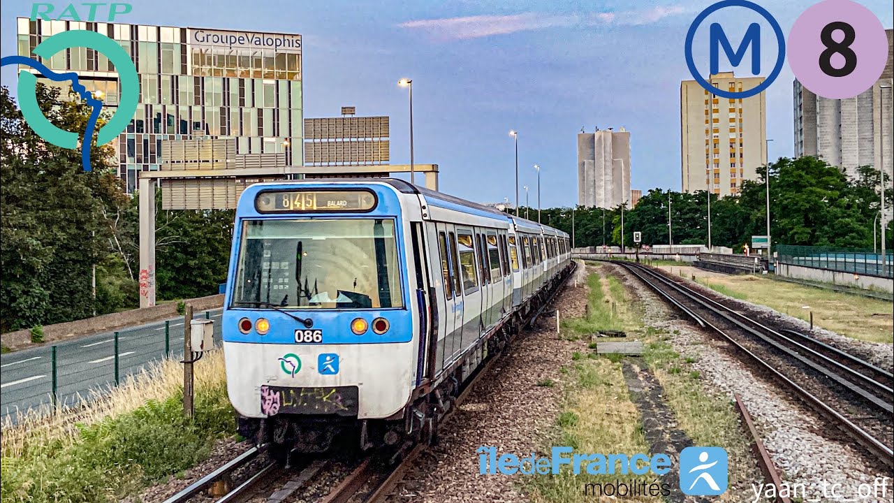 Premiers Jours de mise en service d’une MF77 IDFM N*086 sur la ligne 8 du Métro parisien