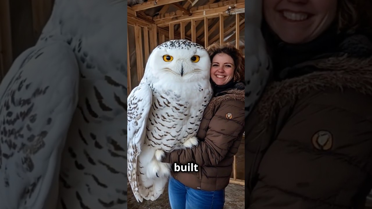 Biggest Snowy Owl on EARTH 