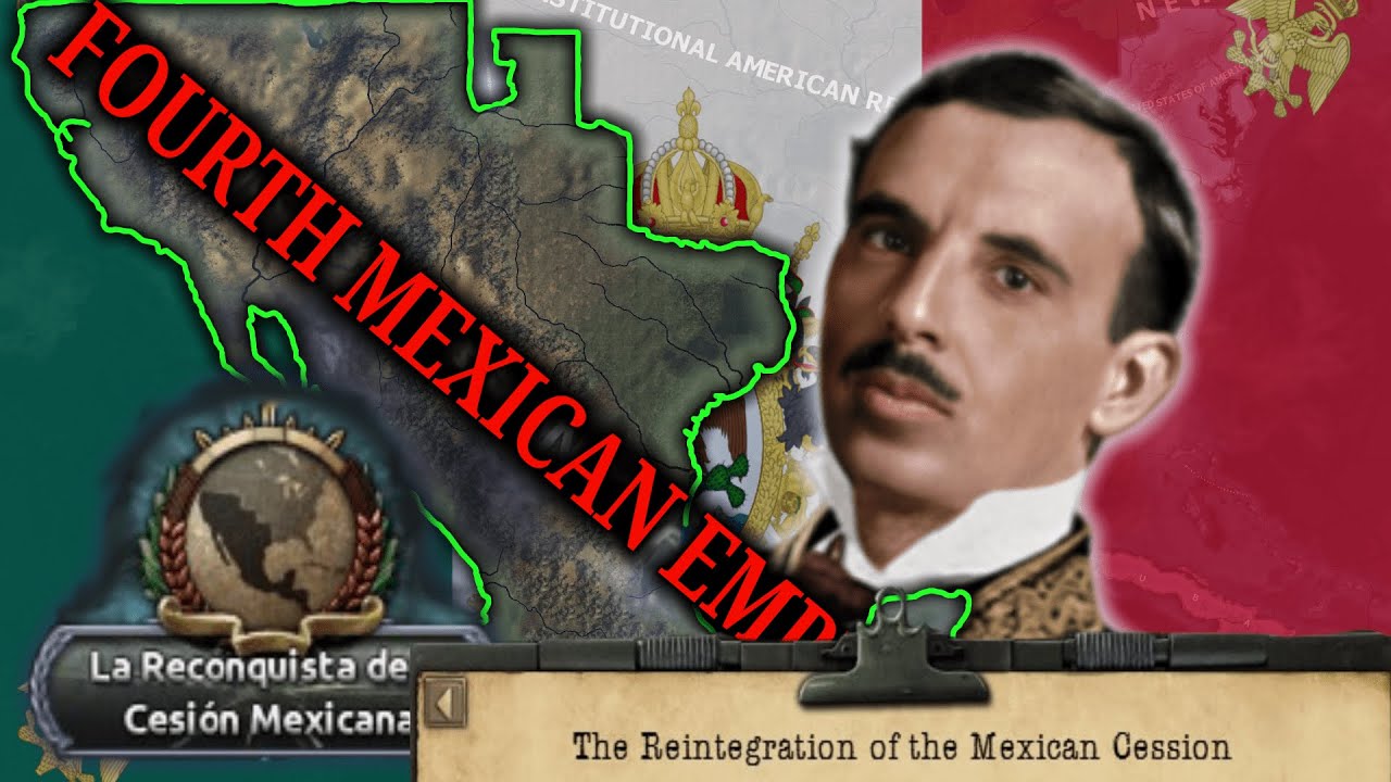 THE RETURN OF MOCTEZUMA! Mexican Empire Kaiserredux Hoi4 Hearts of Iron IV - Mexico KRX
