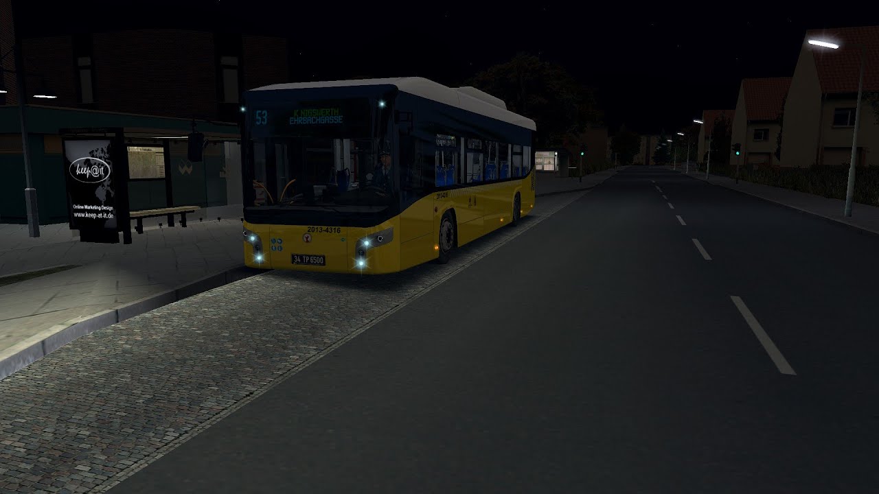 Karsan Avencity Cng Krefrath Line 53 Realistic Drive Omsi 2 - #gaming #gameplay #games #bus #driver