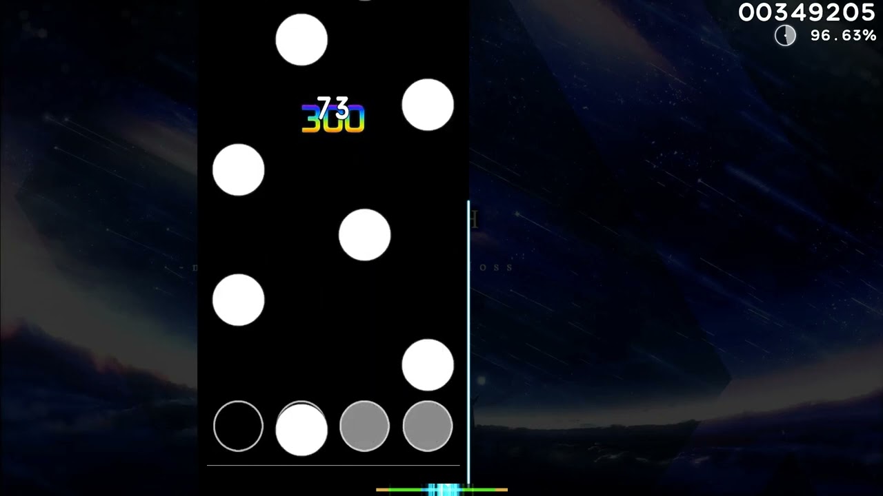 xi - Blue Zenith 4k 3.70* osu! mania S clear