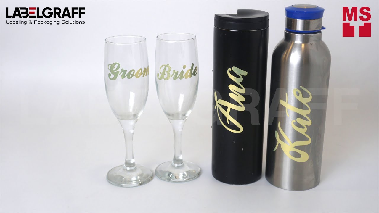 Print and Cut Fancy Custom Name Decal Stickers with LX610e