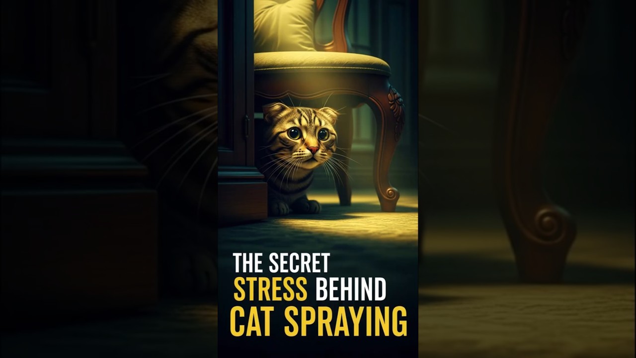 The Secret Stress Behind Cat Spraying