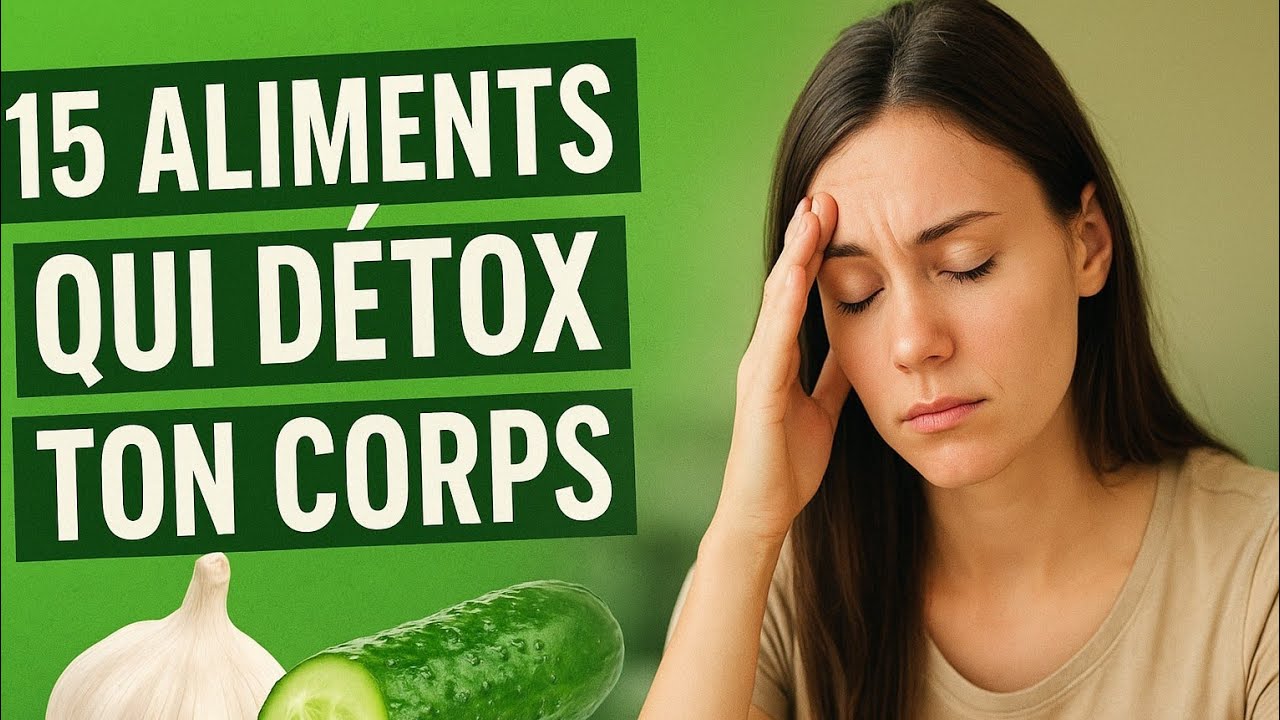 15 Aliments Détox 🌱 Pour Éliminer Fatigue & Toxines 🍋 Naturellement"