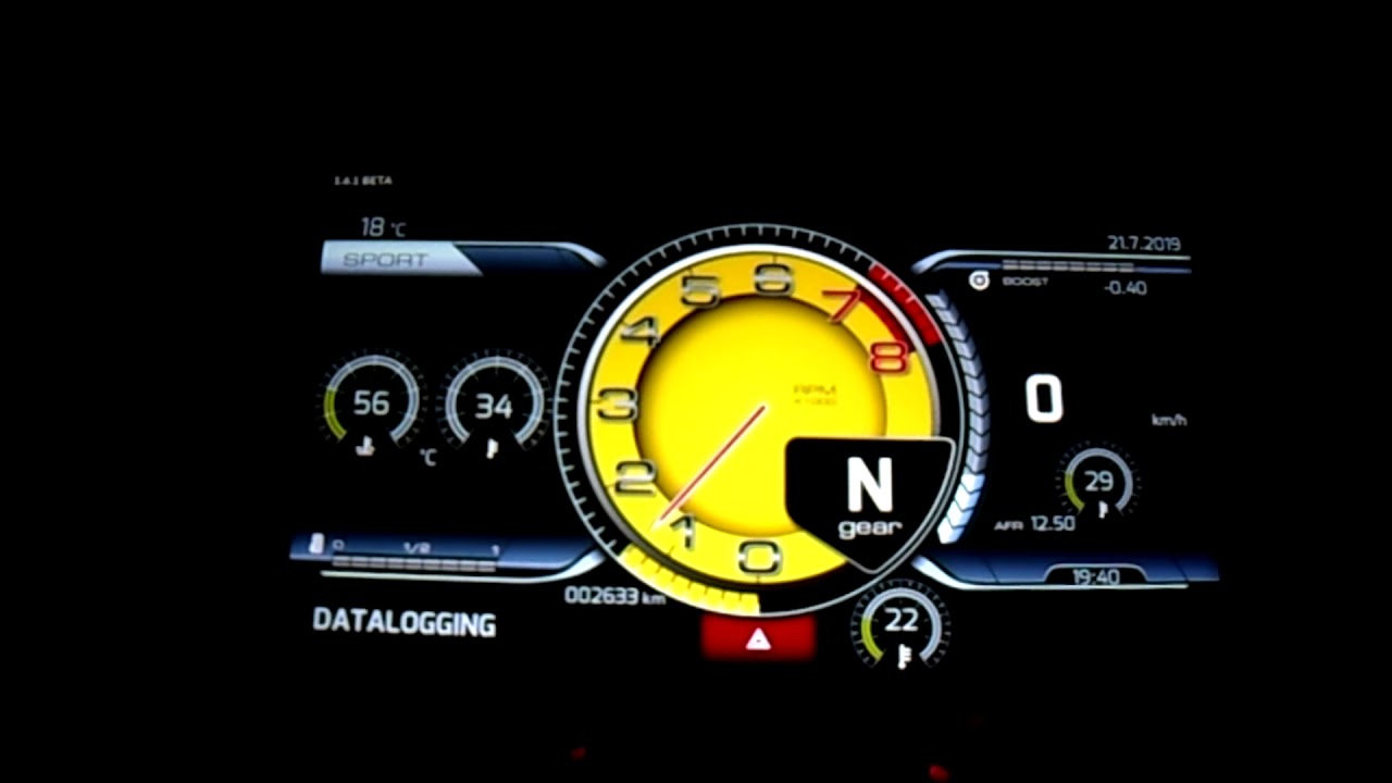 Realdash - Teste de sinais extras no Carro.