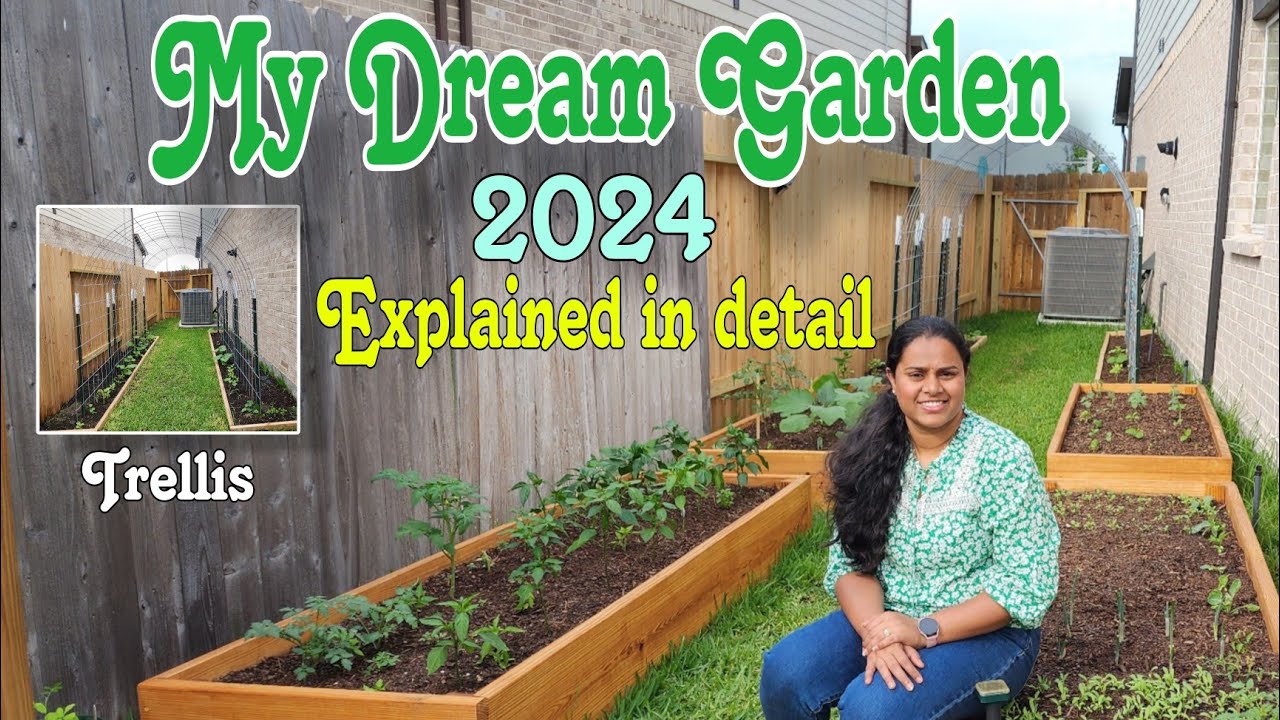 | My dream garden making 2024 #newgarden2024 |ఇలా ప్లాన్ చేసి అనుకున్నట్టుగా చేశాను #gardeningusa