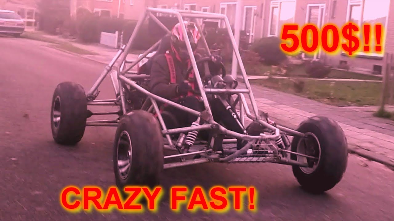 Самодельный 600-кубовый KAWASAKI BUGGY/Crosskart сборка+тест