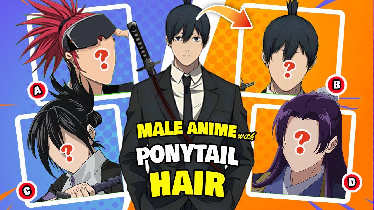 YOU GUESS THE ANIME CHARACTER BY THEIR PONYTAIL HAIR? 🎮🤔 Anime Quiz