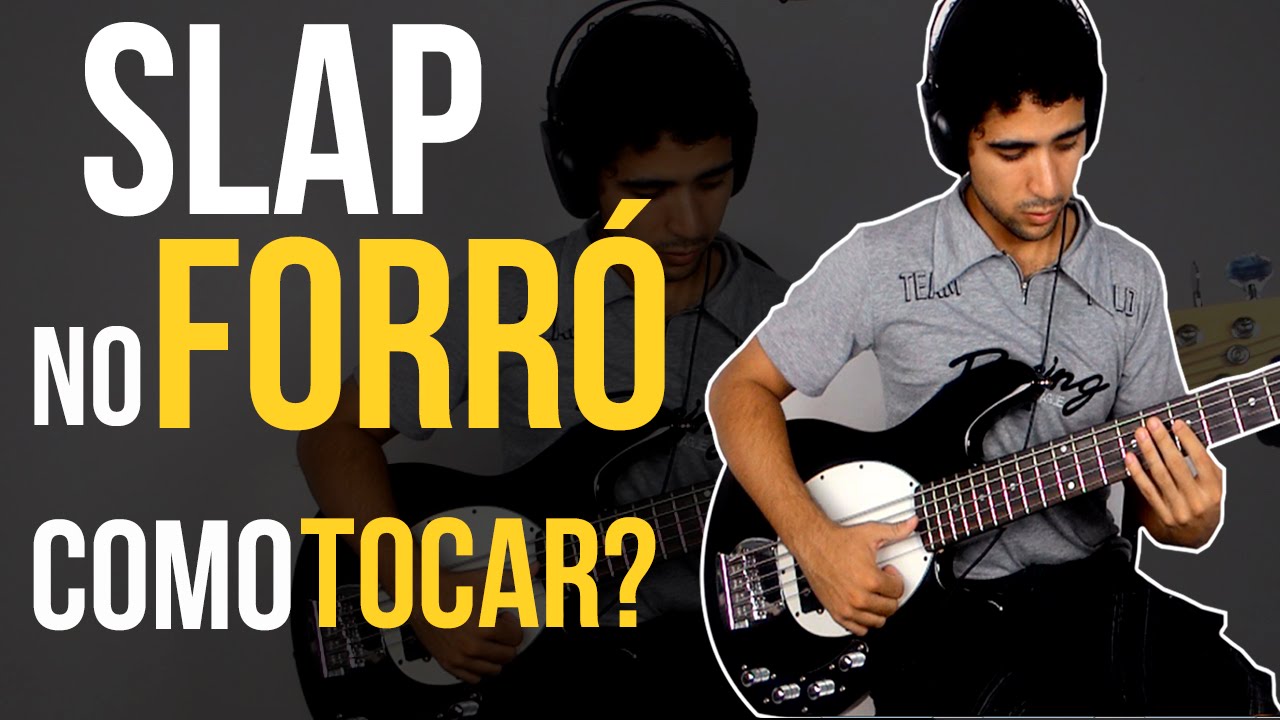 Como tocar forró no baixo com slap | aula #13