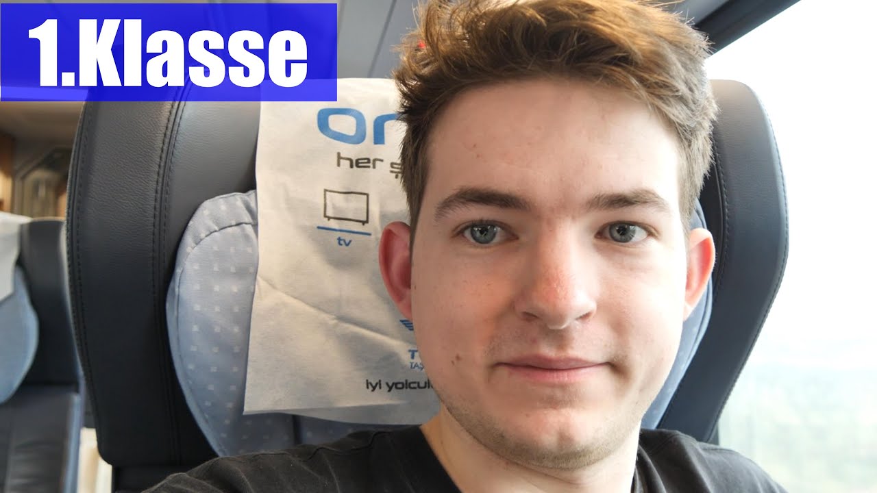 1. Klasse fahren für 18€??| So krass ist ICE fahren in der Türkei
