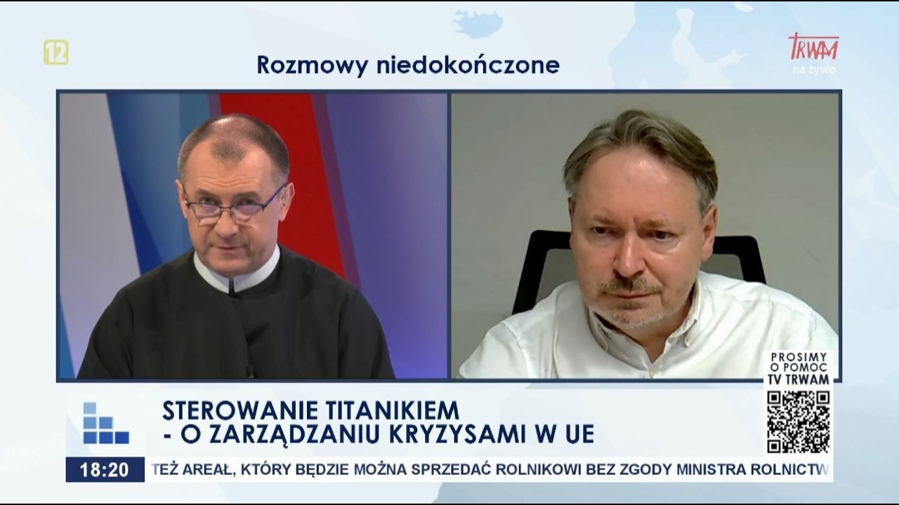 Rozmowy niedokończone: Sterowanie Titanikiem, czyli o zarządzaniu kryzysami w Unii Europejskiej