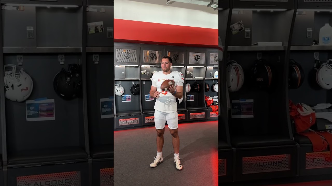 BTS of the UTPB Football hype video 🏈 #utpb #football #falconsup #bts