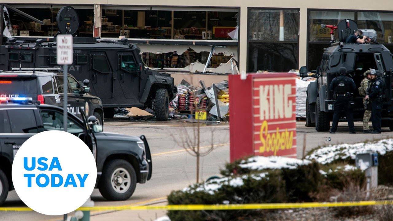 Boulder police hold news conference after supermarket shooting | USA TODAY