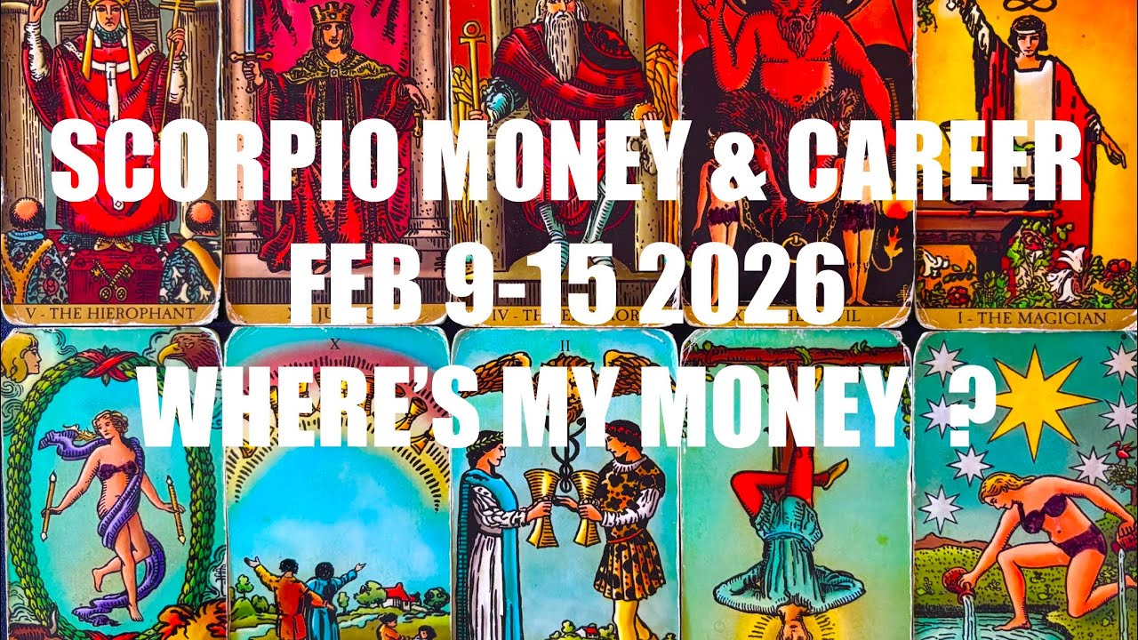 SCORPIO 🤯 IT'S TIME TO CASH IN! 💰 YOU EARNED IT! HUGE PAYOUT 🤑 MONEY & CAREER TAROT FEB 9-15 2026