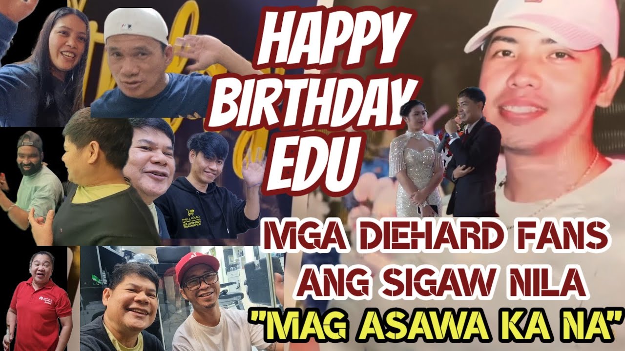 Mahal ng mga OFW at na alaala ang kaarawan ni Edu dahil sa kanyang simpleng ugali #edcy #kalingapedu