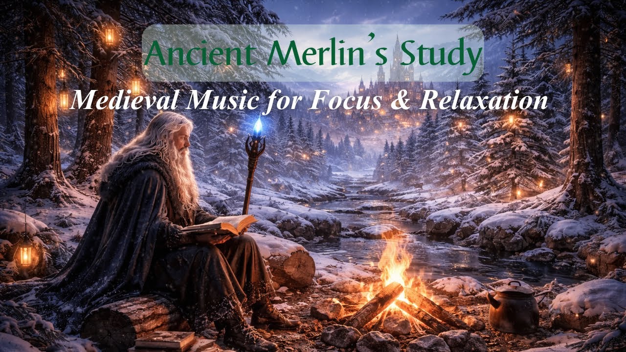 Fantasy Music for Study & Relaxation | Ancient Merlin’s Study ✨