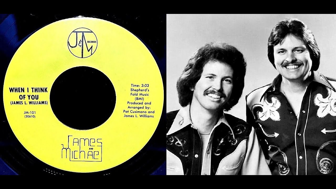 James and Michael - WHEN I THINK OF YOU  (1977)