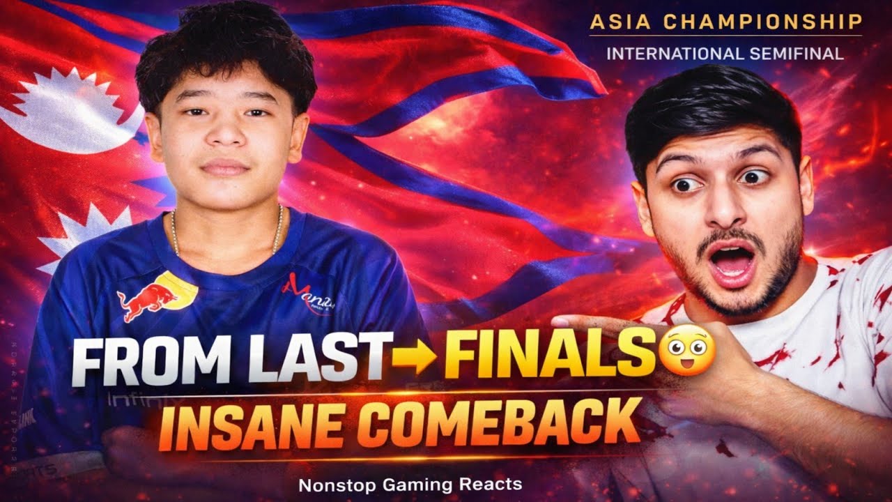 NEPAL’S HORAA ESPORTS INSANE 110-POINT COMEBACK 😳🔥 | ASIA CHAMPIONSHIP INTERNATIONAL SEMIFINALS