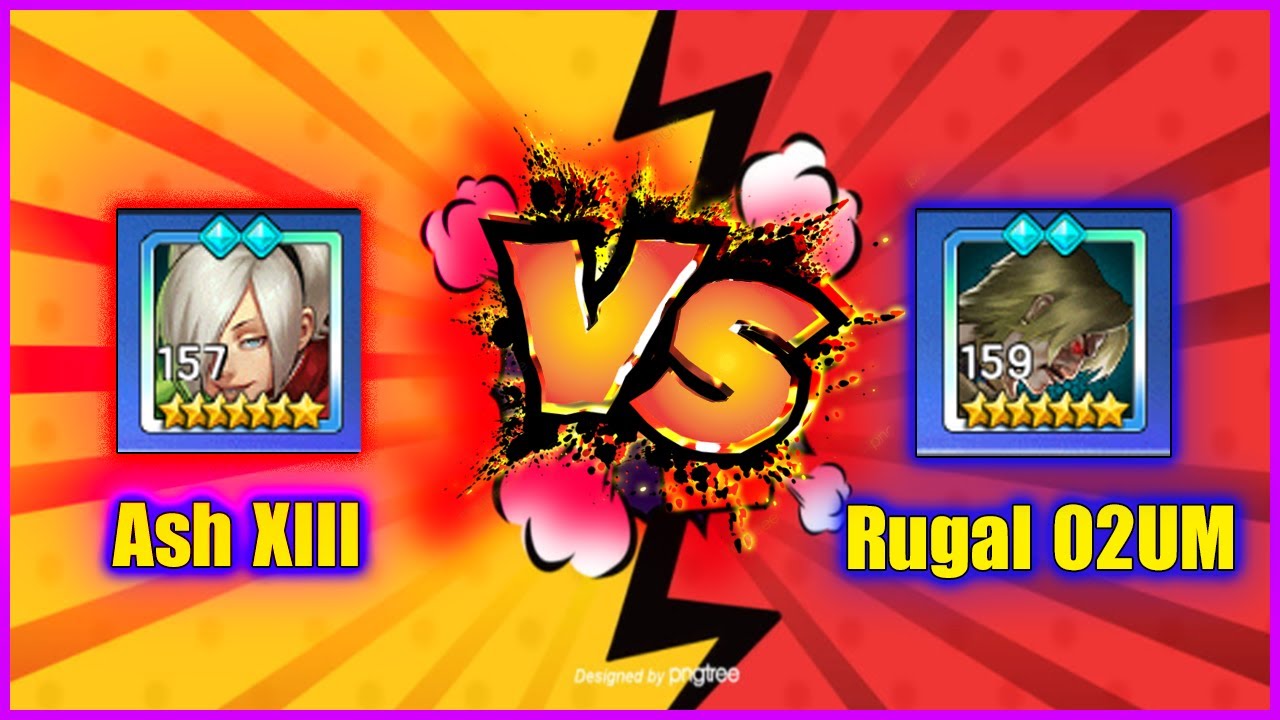 KOF98UMOL - 【アッシュXIII Ver vs ルガール 02 UM】 Ash XIII vs Rugal 02UM...Gì mà cũng chỉ phát bay màu?