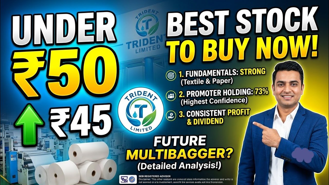 Trident Ltd share Analysis Strong Fundamentals 🚀 | Trident Share Analysis